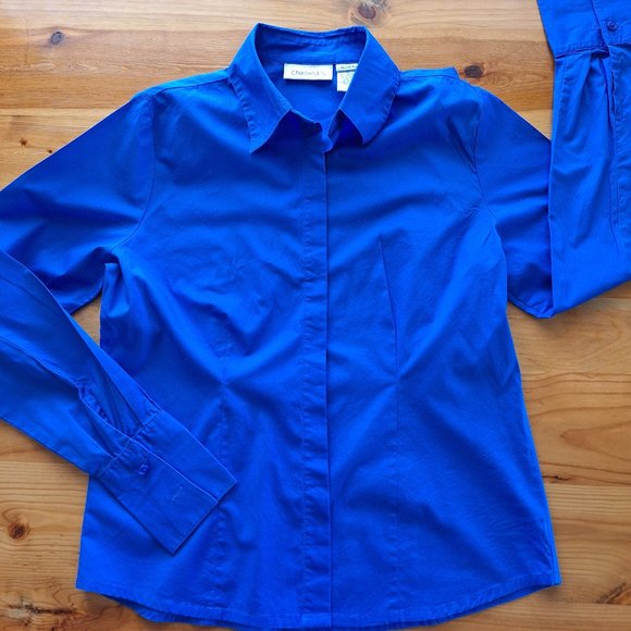 Vintage Chadwicks Long Sleeve Button Up Top - Picture 3 of 6